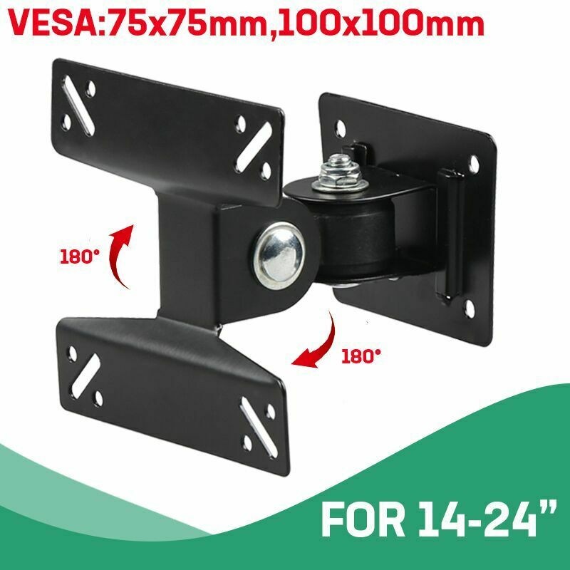 LED/LCD TV Monitor Wall Mount 14”-24”